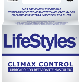 Lifestyles Climax Control x 3 Unds