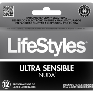 Lifestyles Preservativos Nuda - Ultra sensible x 12 unidades