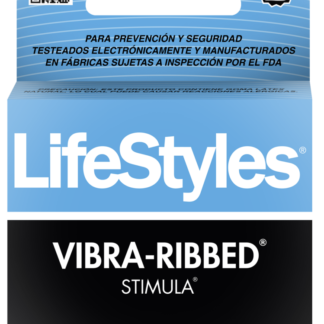 LifeStyles VIBRA-RIBBED STIMULA x 3 unds