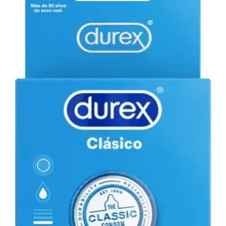Preservativos Durex Clásico - 3und