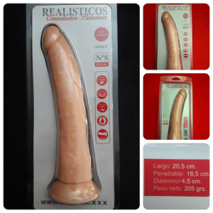 Consolador Realistico Bananin N#8