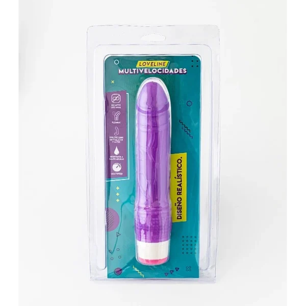 Vibrador Regulable Morado - Imagen 4