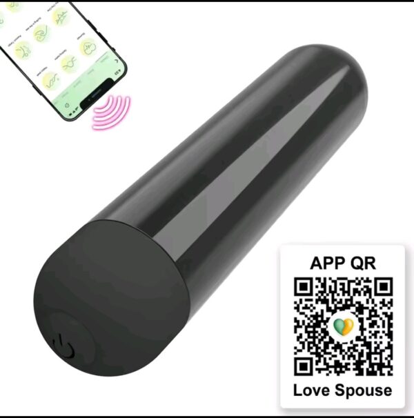 Bala Vibradora Recargable con App