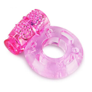 Anillo Vibrador Rosado Reutilizable