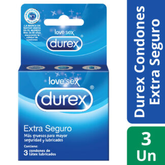 Durex Extra Seguro x3 unidades