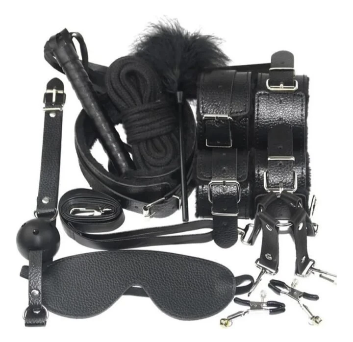 Kit de Sade de 10 Piezas Color Negro - Imagen 4