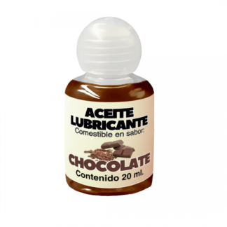 Aceite Lubricante Comestible Mystic X Chocolate 20 ml.