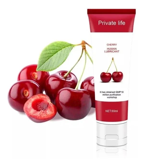 Lubricante Íntimo con Aroma Cereza 60ml - Imagen 2