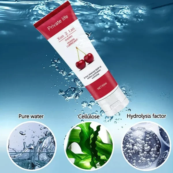 Lubricante Íntimo con Aroma Cereza 60ml - Imagen 3