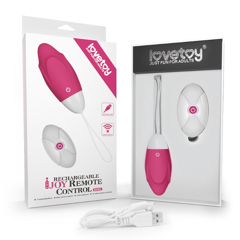 Huevo Vibrador iJoy Control Remoto USB Rosa - Imagen 2
