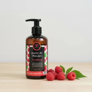 Aceite Para Masajes Frambuesa 250 ml. Innovación