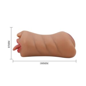 Masturbador Realista Boca y Vagina – Sarah