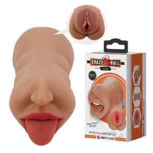 Masturbador Realista Boca y Vagina – Sarah