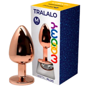 Plug Anal Metálico Wooomy Tralalo