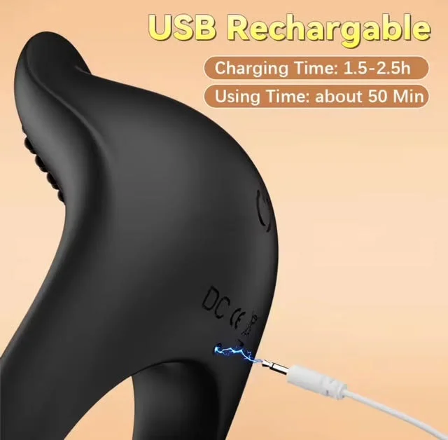 Anillo Vibrador Dolphin con App - Imagen 5