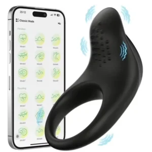 Anillo Vibrador Dolphin con App
