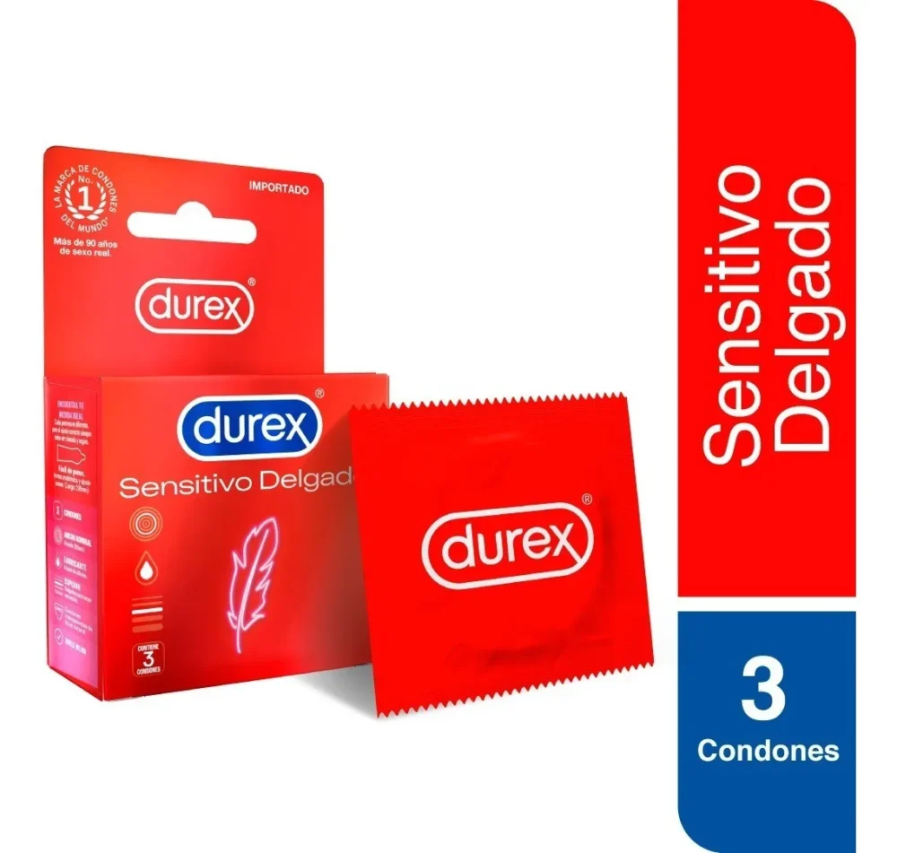 Preservativos Durex Sensitivo Delgado 3 und