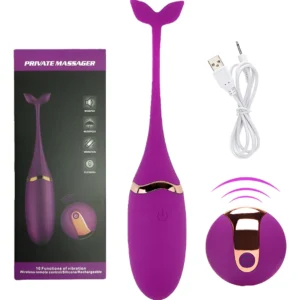 Pez Vibrador Recargable Con Control
