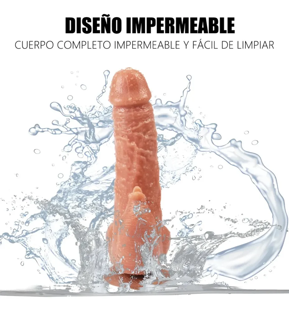 Vibrador Sube y Baja con Lengua Etimuladora - Imagen 10