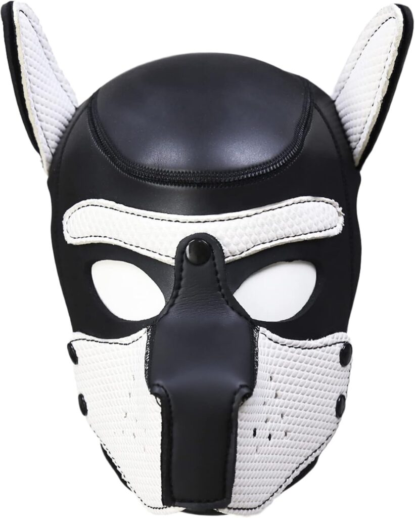Puppy Dog ​​Hood Blanco
