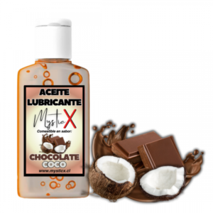Aceite Lubricante Comestible Mystic X Chocolate/Coco 60 ml.