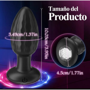 PLUG VIBRADOR CON LUZ LED Y APP