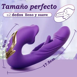 Esther Vibrador Slap con Lengua Estimuladora