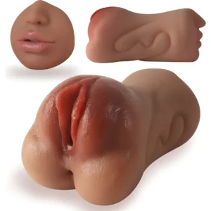 Masturbador Fleshy 3 en 1. Vagina/Ano/Boca