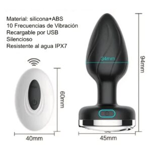 Plug Bird Inteligente Vibrador Recargable con Control