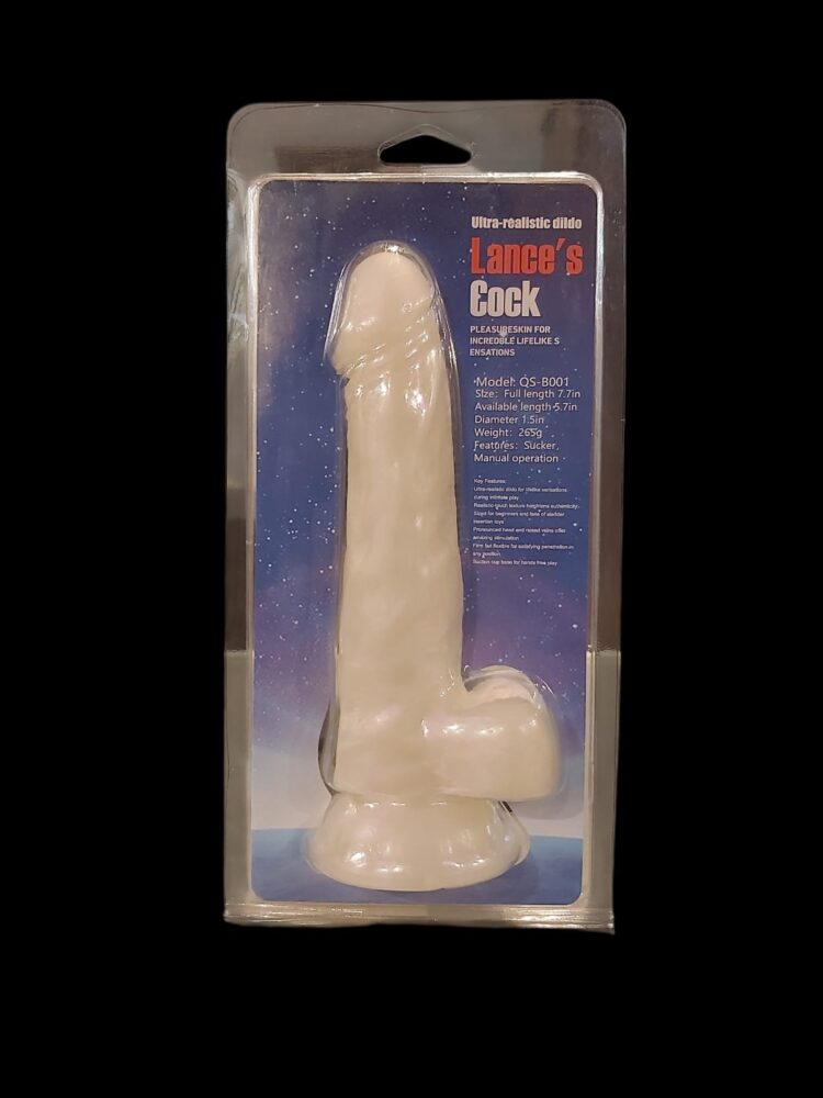 Dildo Blanco Perlado Jaydon - Imagen 3