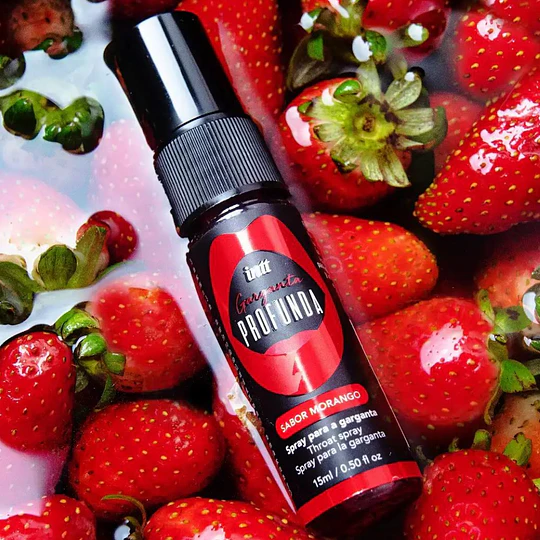 Gel para Sexo Oral Garganta Profunda INTT Frutilla 15 ml - Imagen 3