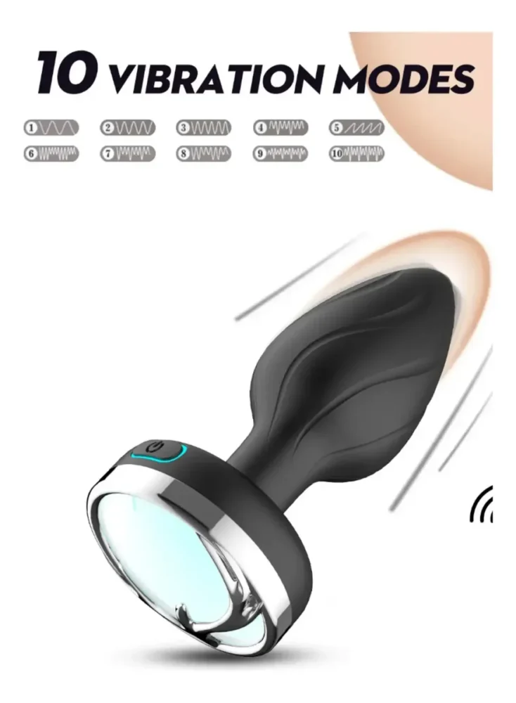 Plug Bird Inteligente Vibrador Recargable con Control - Imagen 3