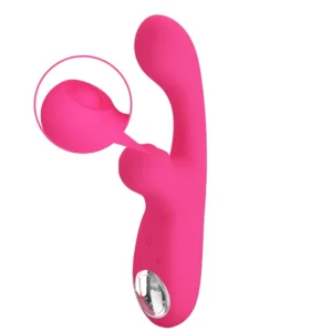 Skylar Conejito Vibrador Fucsia. Recargable USB.