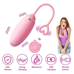Huevo Vibrador Inalámbrico Kamy con Control Remoto