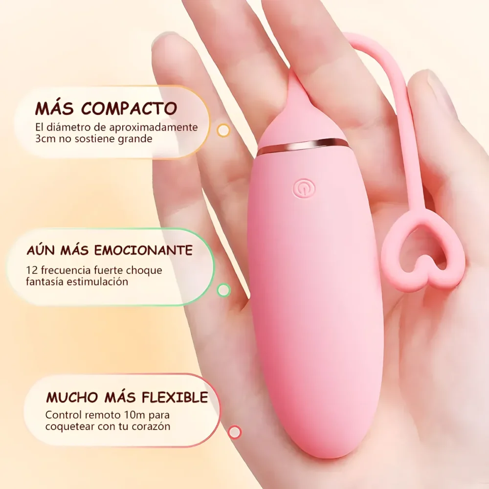 Huevo Vibrador Inalámbrico Kamy con Control Remoto