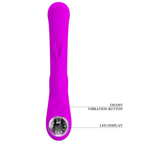Skylar Conejito Vibrador Fucsia. Recargable USB. - Imagen 5