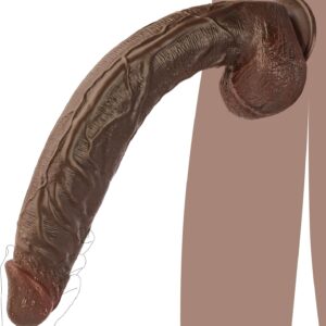 Dildo Extra-Largo Realista Café XXXL 43cm