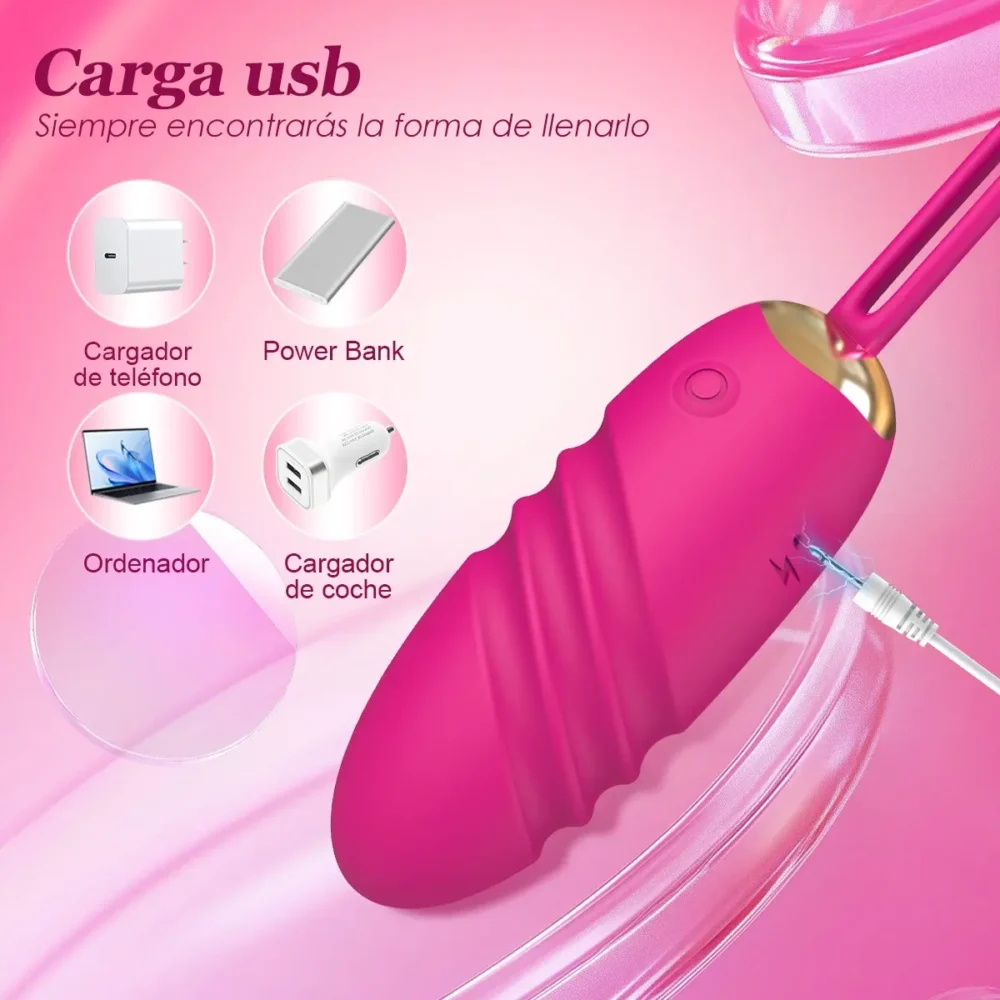 Huevo Vibrador Saltarín Inteligente con App - Imagen 3