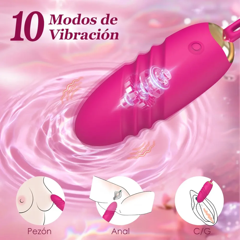 Huevo Vibrador Saltarín Inteligente con App - Imagen 8