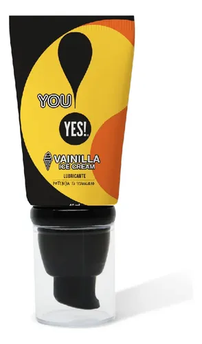 Yes! Lubricante Sabor Vainilla Ice Cream 40ml - Imagen 2