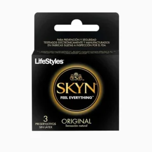 SKYN. Condones Sin Latex Ultra Delgados. Lifestyles x3