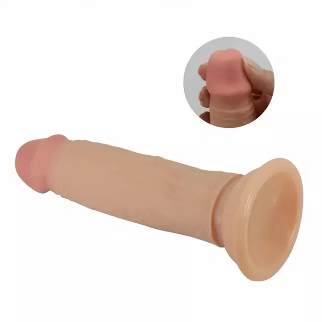 Dildo Realista Piel Deslizante. Quentin. 18cm - Imagen 3