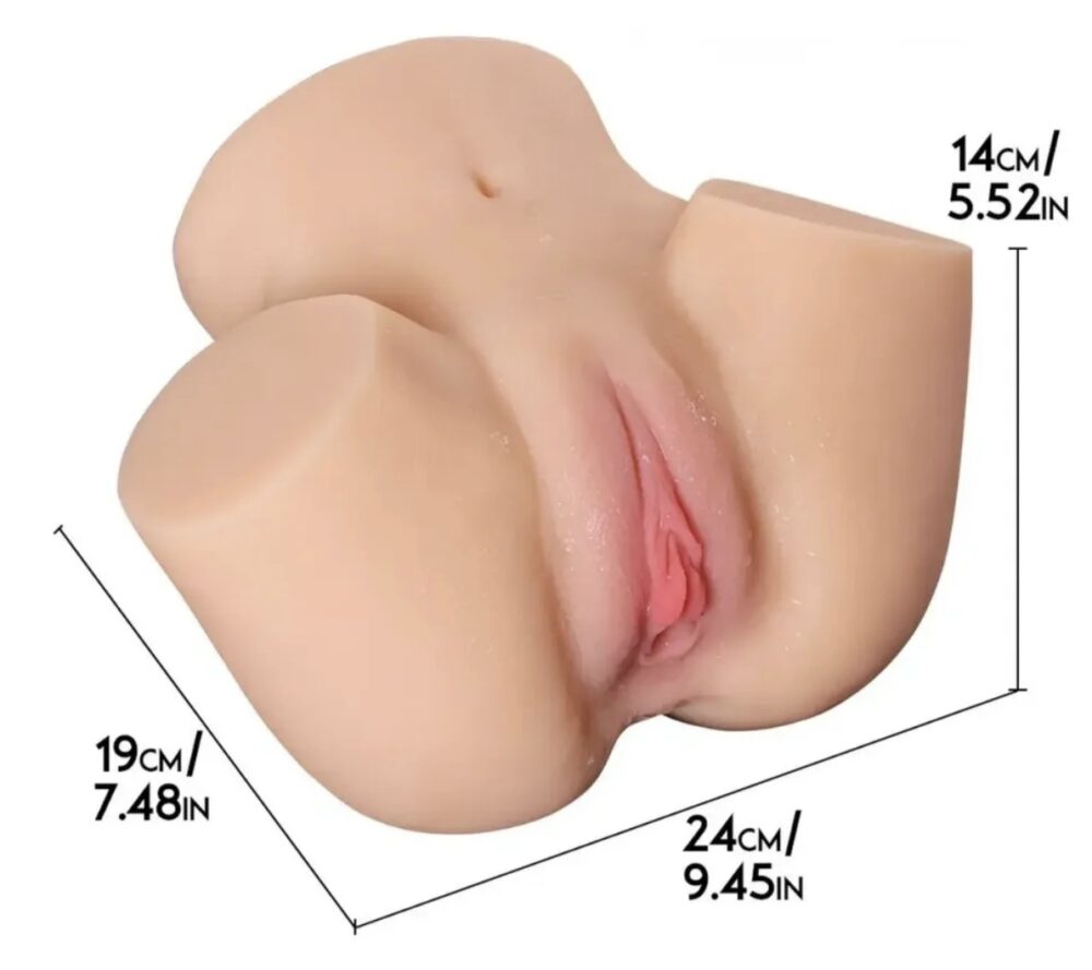 Torso Masturbador Hiperrealista Vanessa 2.2 KG - Imagen 2