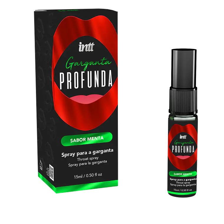 Gel para Sexo Oral Garganta Profunda INTT Menta 15ml